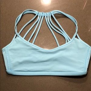 Light Blue Lululemon Sports Bra